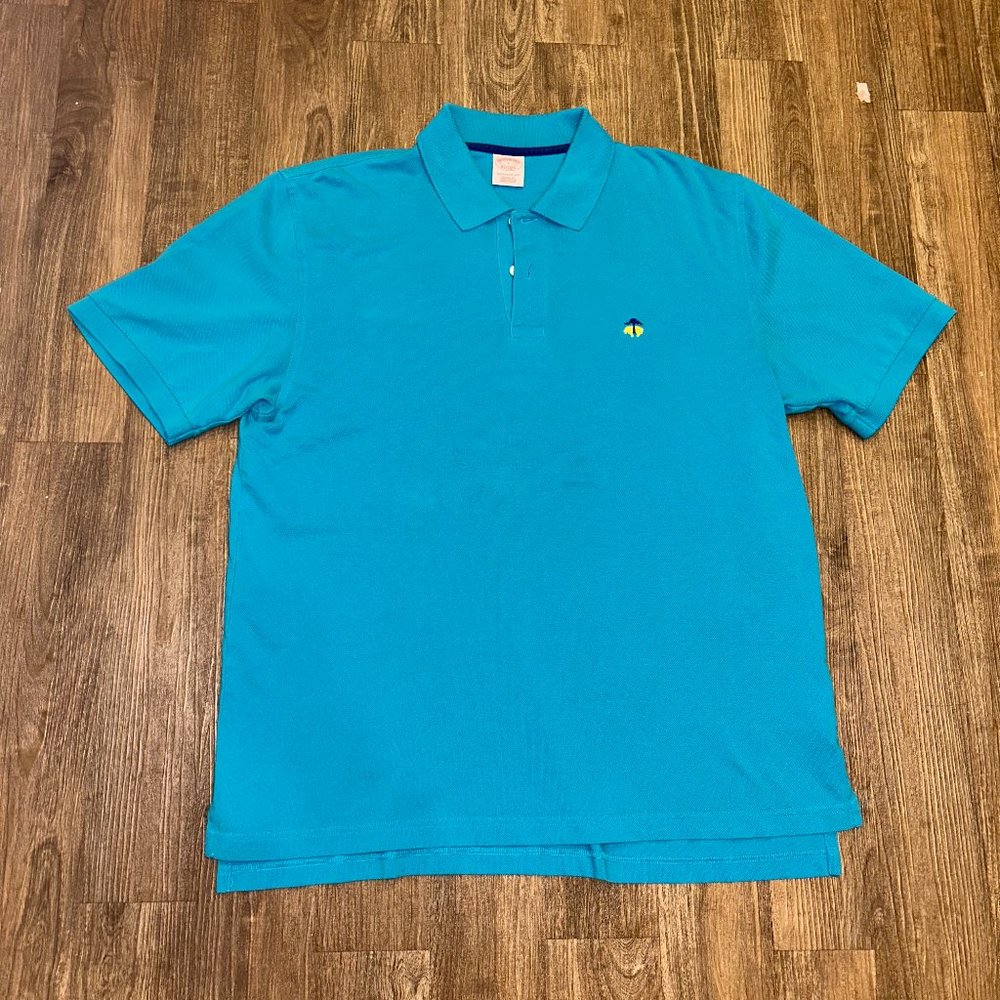 Men's Brooks Brother Performance Polo Dress Shirt
